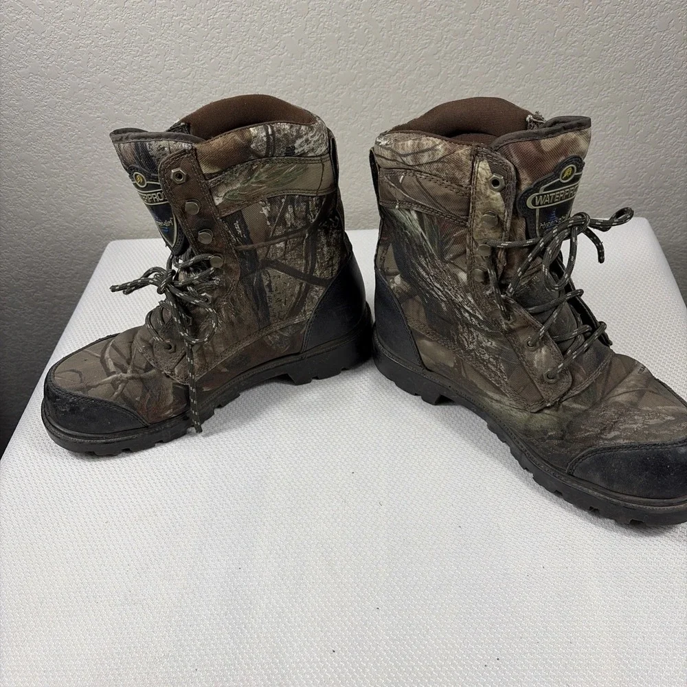 LaCrosse Brawny Boots 500 Gram Insulation Hyper-Dri Waterproof Camouflage - 8M